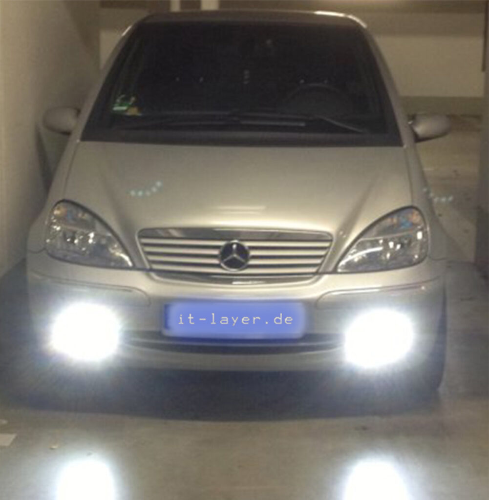 Mercedes LED Tagfahrlicht Flex-Design 12V 10 x SMD LEDs 